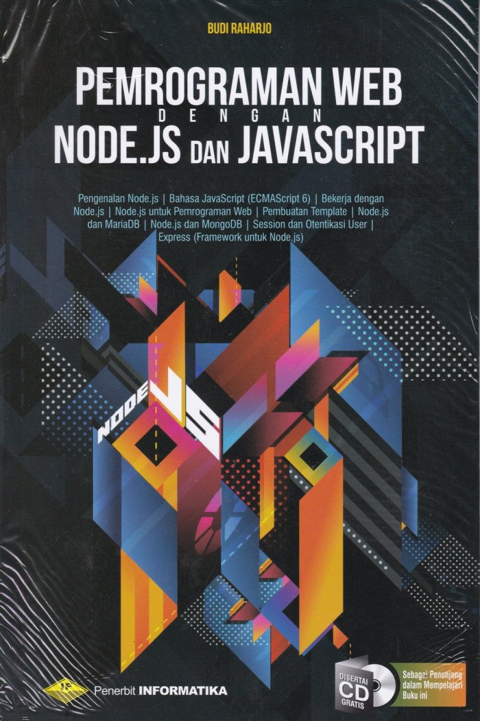 Pemograman web dengan node.js dan javascript
