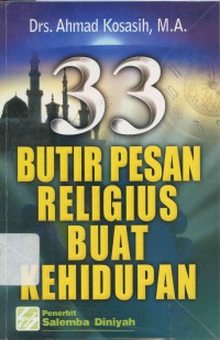 33 Butir pesan religus buat kehidupan