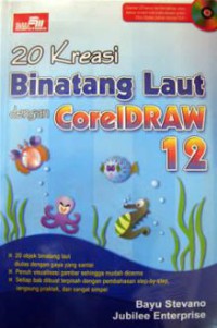 20 Kreasi binatang laut dengan corelDRAW 12