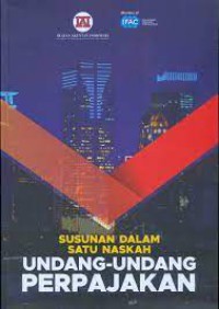 Susunan dalam satu naskah undang-undang perpajakan