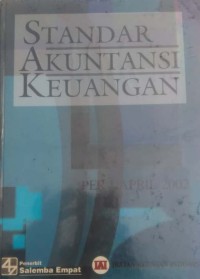 Standar akuntansi keuangan per 1 April 2002