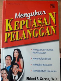 Mengukur kepuasan pelanggan seri panduan praktis no.17