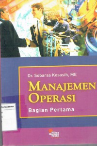 Manajemen operasi - bagian pertama