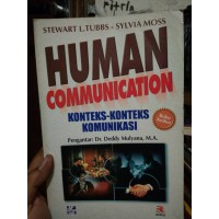 Human Communication; konteks-konteks komunikasi