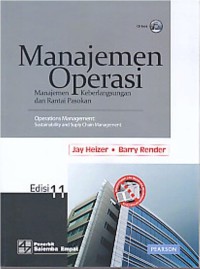 Manajemen operasi manajemen keberlangsungan dan rantai pasokan