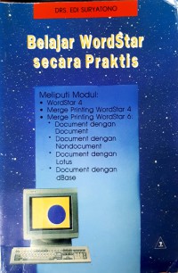 Belajar wordstar secara praktis