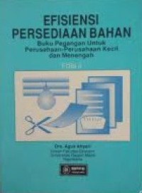 Efisiensi persediaan bahan