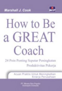 How to be great coach