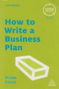 How to write a business plan