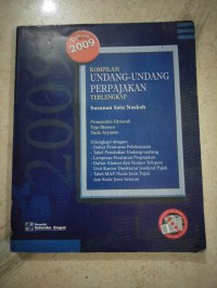 Kompilasi undang - undang perpajakan terlengkap 2009