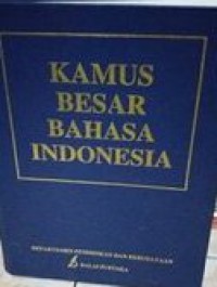 Kamus besar bahasa indonesia edisi kedua