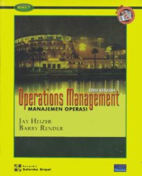 Operations Management : Manajemen Operasi Buku 2 edisi 7