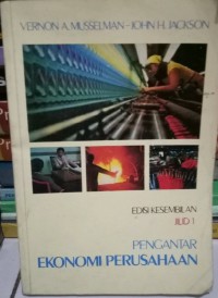 Pengantar ekonomi perusahaan jilid 1