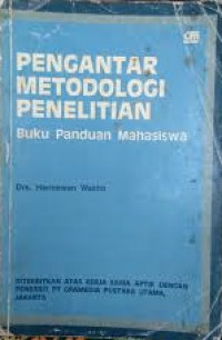 Pengantar metodologi penelitian