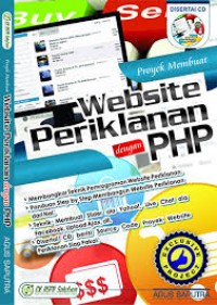 Proyek membuat website periklanan dengan PHP