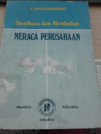 Membaca dan membahas neraca perusahaan