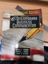 Contemporary Business Communication International Edition
