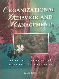 Organization behavior and management
