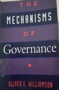 The mechanisms of governance