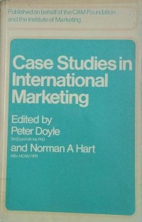 Case Studies in international marketing
