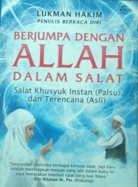 Berjumpa dengan ALLAH dalam salat