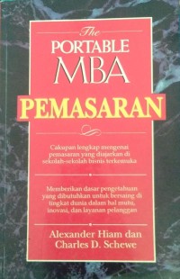 Portable MBA pemasaran