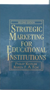 Strategic marketing for educational institutions