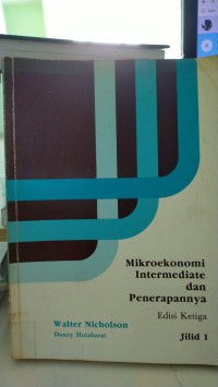 Mikroekonomi Intermediate dan aplikasinya