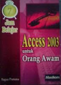 7 jam belajar access 2003