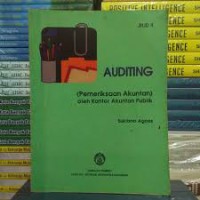 Auditing: (pemeriksaan akuntan) oleh kantor akuntan publik