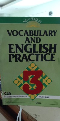 Vocabulary and english practice 3