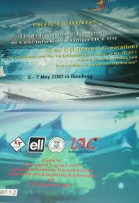 Proceedings : The 3rd internasional conference on chief information officer (ICCIO)