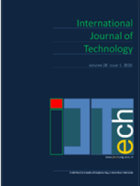 International journal technology vol. 8 NO. 1-3 Tahun 2017