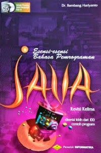Esensi-esensi bahasa pemrograman java cetakan 1 revisi kelima