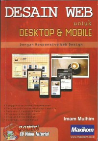 Desain web untuk desktop & mobile dengan responsive web design