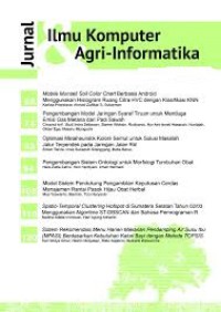 Jurnal Ilmu komputer Agri -Informatika Vol. 2 No. 1 Mei 2013