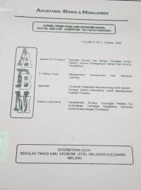 Akuntansi Bisnis & Manajemen Vol. 9 No. 2 Oktober 2002