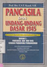 Pancasila dan Undang-undang dasar 1945 Bagian 2