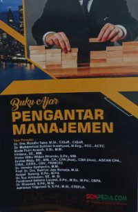 Buku ajar pengantar manajemen