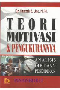 Teori motivas & pengukurannya: analisis bidang pendidikan