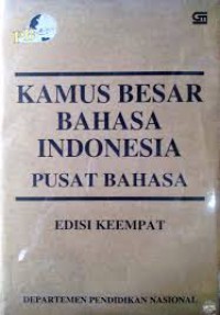 Kamus besar bahasa Indonesia edisi empat