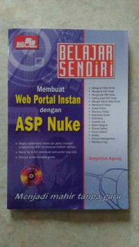 Image of Belajar sendiri membuat web portal instan dengan asp nuke