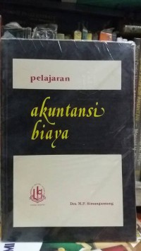 Image of Pelajaran akuntansi biaya