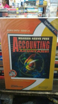 Image of Accouting pengantar akuntansi buku 1 edisi 21 update 2008