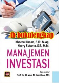 Image of Manajemen investasi