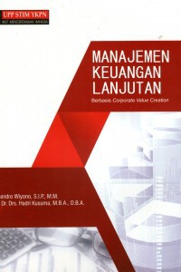 Image of Manajemen keuangan lanjutan berbasis corporate value creation