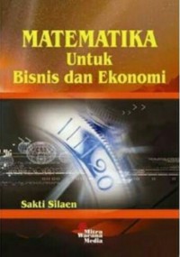 Image of Matematika untuk bisnis dan ekonomi