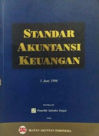Image of Standar akuntansi keuangan 1 juni 1996