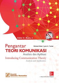 Image of Pengantar teori komunikasi analisis dan aplikasi - Edisi 5 - Buku 2