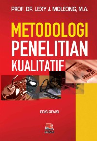 Image of Metodologi penelitian kualitatif